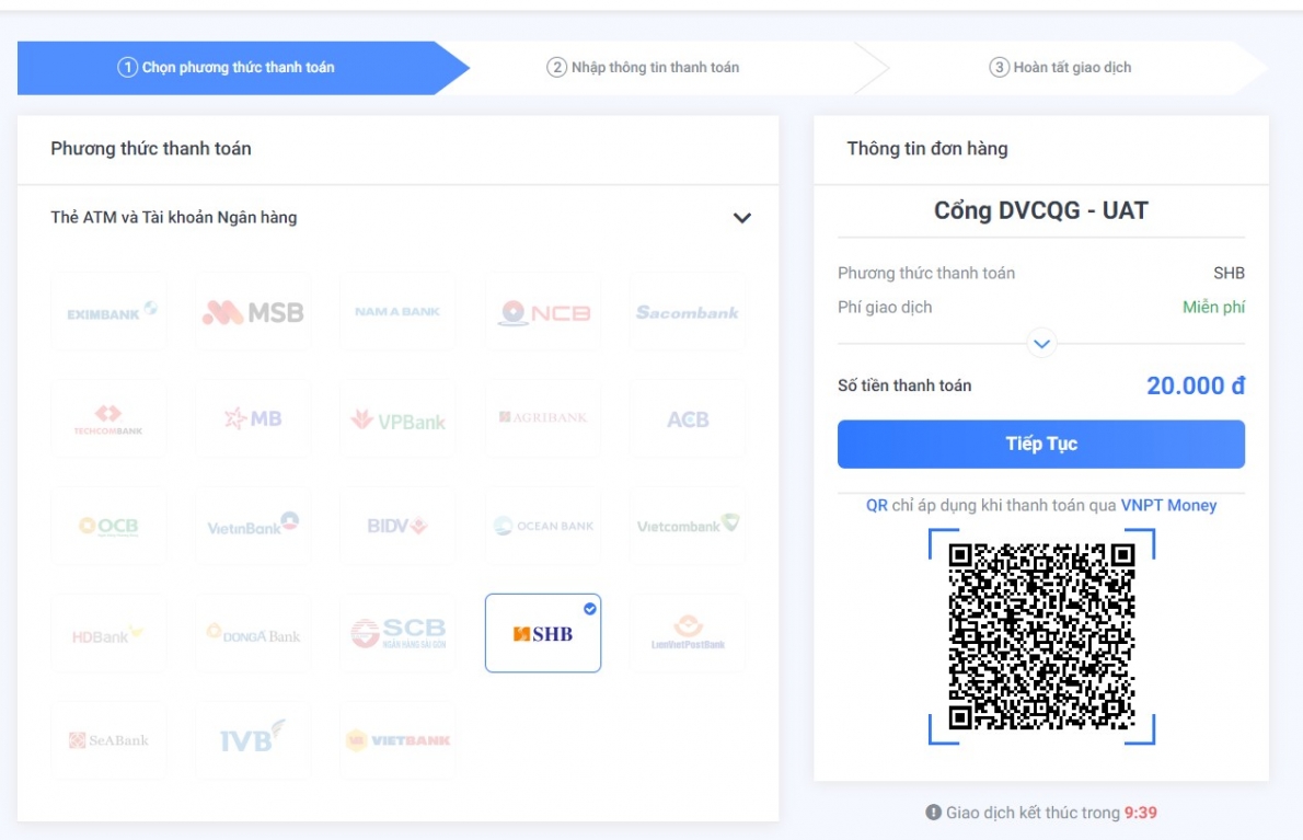 Hướng dẫn nộp lệ phí và đăng kí xét tuyển đại học 2023
