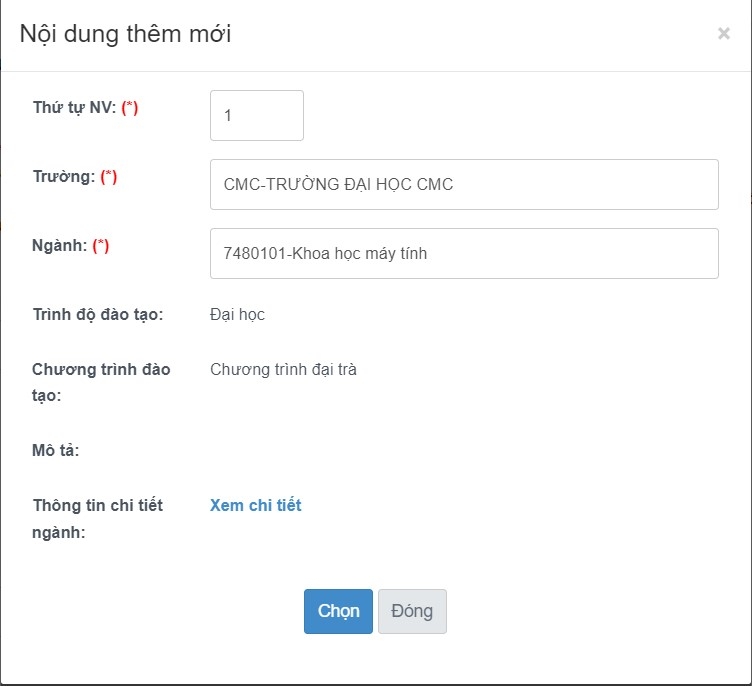 Hướng dẫn nộp lệ phí và đăng kí xét tuyển đại học 2023