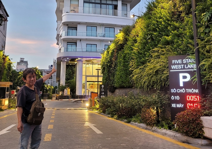 Hiện khu đất cụ Vũ Thị Bích ý kiến đã bị xây dựng khu nhà ở do Công ty Cổ phần Quan hệ Quốc tế - Đầu tư Sản xuất (Công ty CIRI) quản lí.