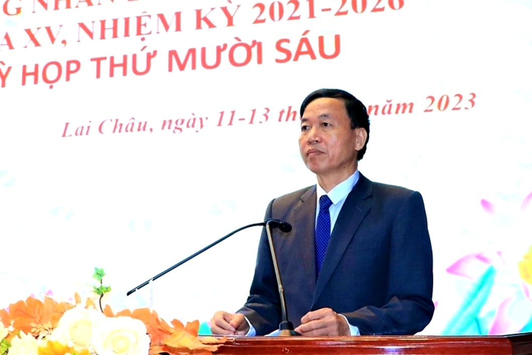 Ông Lê Văn Lương được bầu làm Chủ tịch UBND tỉnh Lai Châu