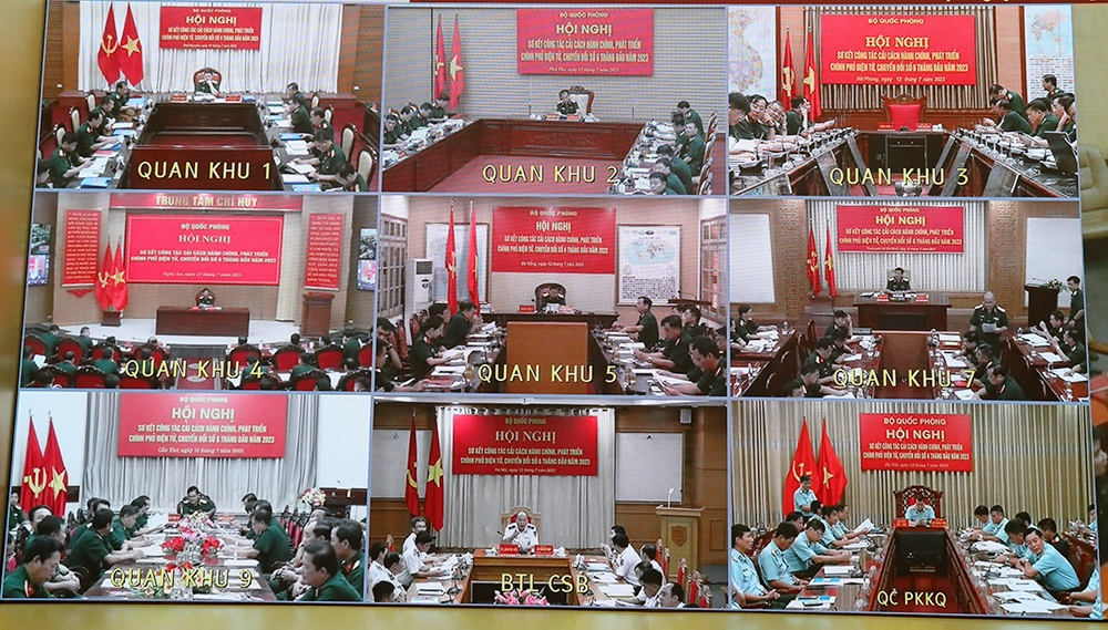 Sơ kết công tác cải cách hành chính, phát triển Chính phủ điện tử và chuyển đổi số