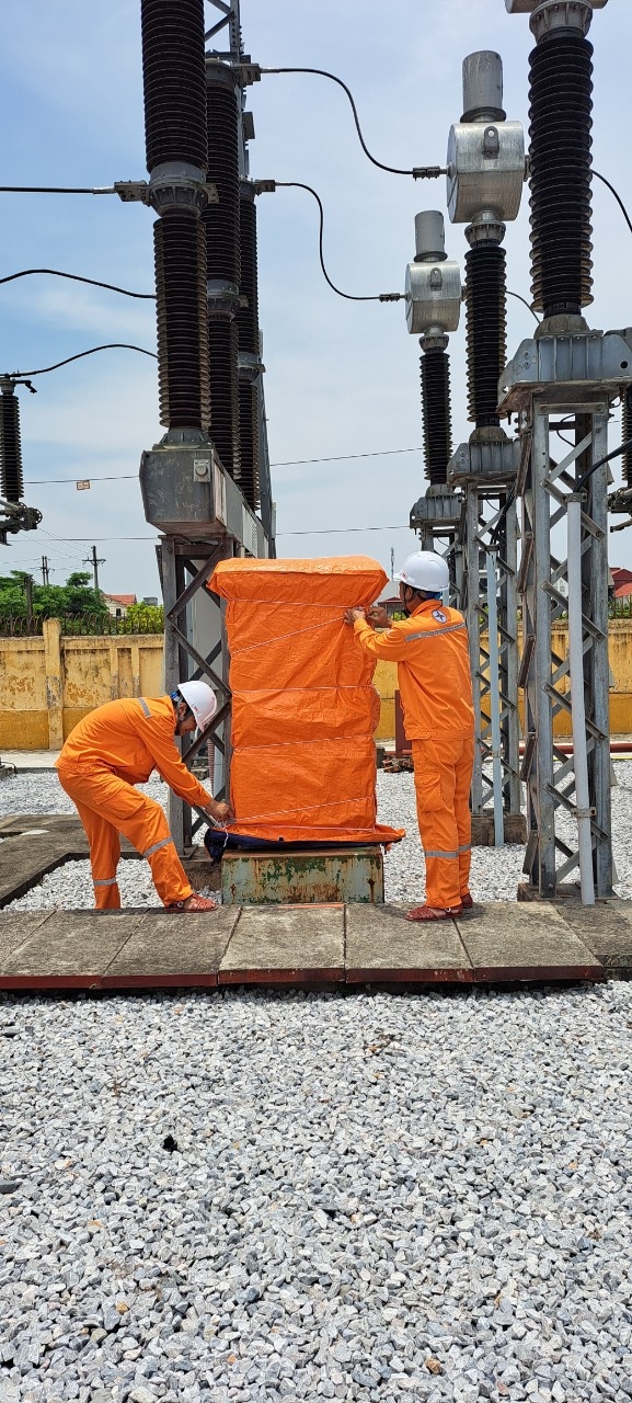 Tổng công ty Điện lực miền Bắc sẵn sàng các nhiệm vụ ứng phó với bão Talim