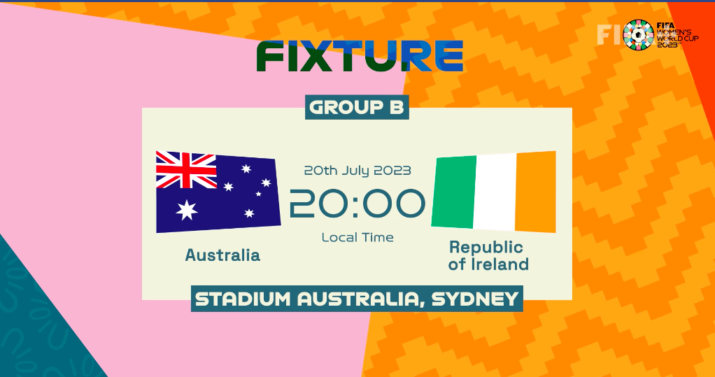 Link xem trực tiếp nữ Úc vs nữ CH Ireland, World Cup nữ 2023