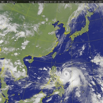 Bão Doksuri có khả năng mạnh lên thành siêu bão và đi vào biển Đông
