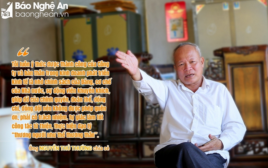 – Ông Nguyễn Thủ Thường – Giám đốc Công ty chia sẻ