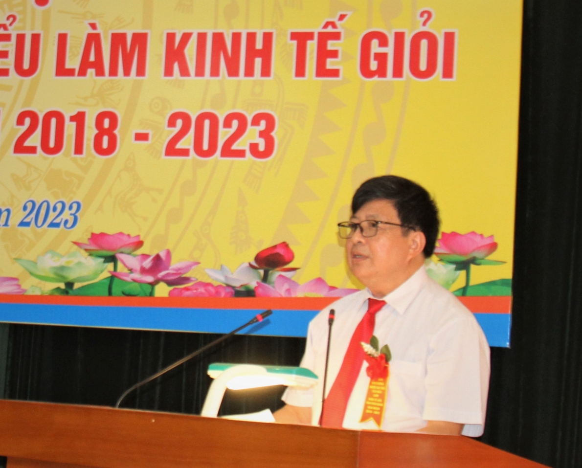 Ông Nguyễn Văn Chính phát biểu