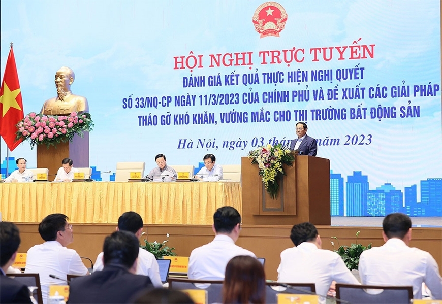 Thủ tướng Phạm Minh Chính: Tháo gỡ và thúc đẩy thị trường bất động sản phát triển an toàn, lành mạnh, bền vững