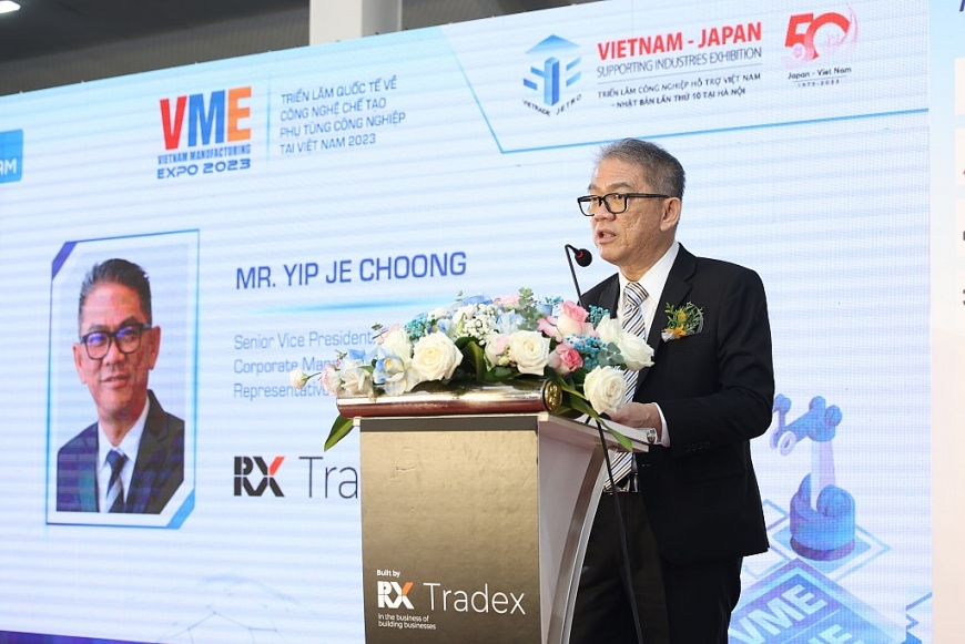 Khai mạc Triển lãm công nghệ chế tạo phụ tùng công nghiệp tại Việt Nam lần thứ 14