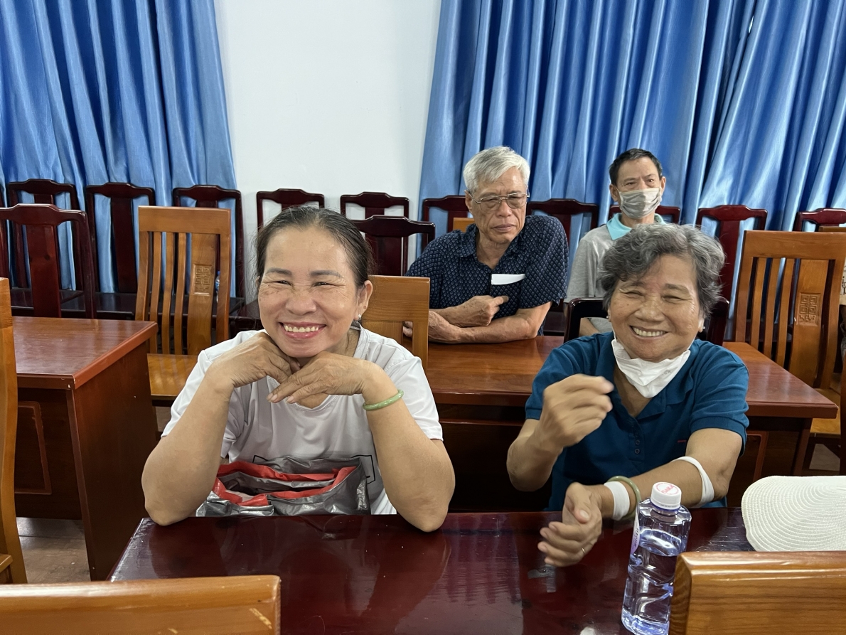 Khám mắt và sức khỏe miễn phí cho hàng trăm người cao tuổi ở TP Bà Rịa