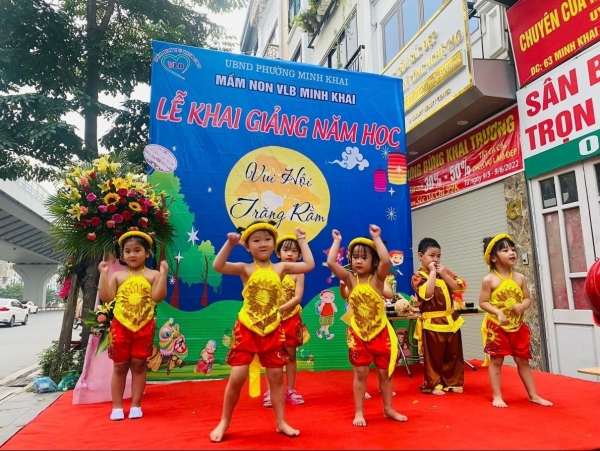 Mầm non VLB Minh Khai liên tục tuyển sinh với nhiều ưu đãi, phát triển toàn diện năng khiếu của trẻ