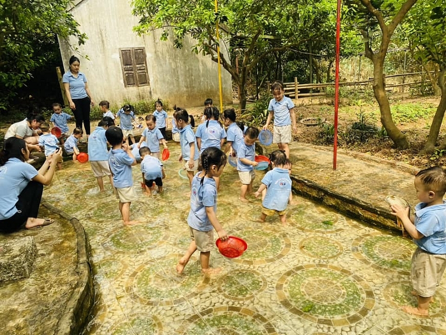 Mầm non VLB Minh Khai liên tục tuyển sinh với nhiều ưu đãi, phát triển toàn diện tài năng của trẻ