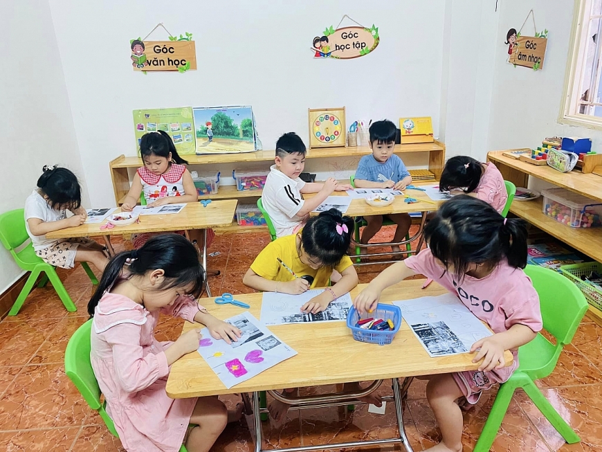 Mầm non VLB Minh Khai liên tục tuyển sinh với nhiều ưu đãi, phát triển toàn diện tài năng của trẻ