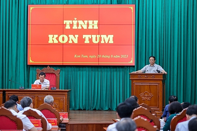 Thủ tướng: Phát triển Kon Tum nhanh, mạnh, toàn diện, bền vững hơn nữa