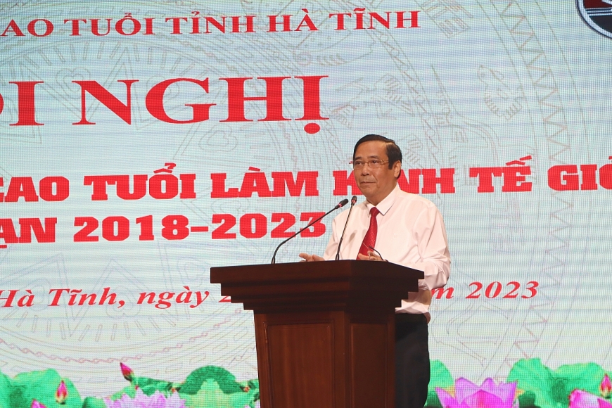 chủ tịch Nguyễn Thanh Bình phát biểu tại Hội Nghị.jpg