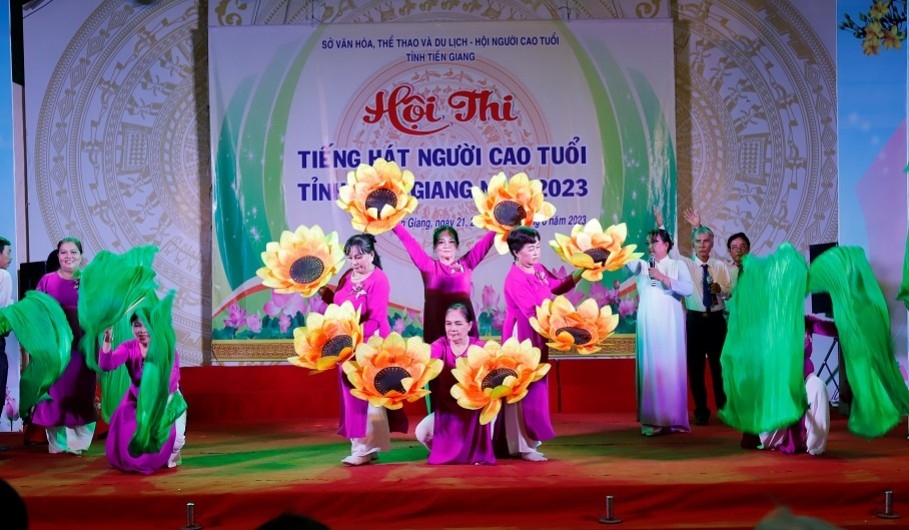 Khai mạc Hội thi tiếng hát NCT tỉnh Tiền Giang năm 2023