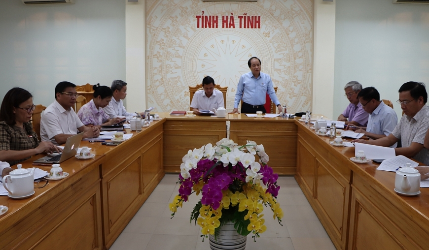 lãnh đạo Trung ương Hội người cao tuổi phát biểu