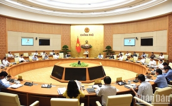 Thủ tướng Phạm Minh Chính chủ trì phiên họp Chính phủ chuyên đề xây dựng pháp luật tháng 8