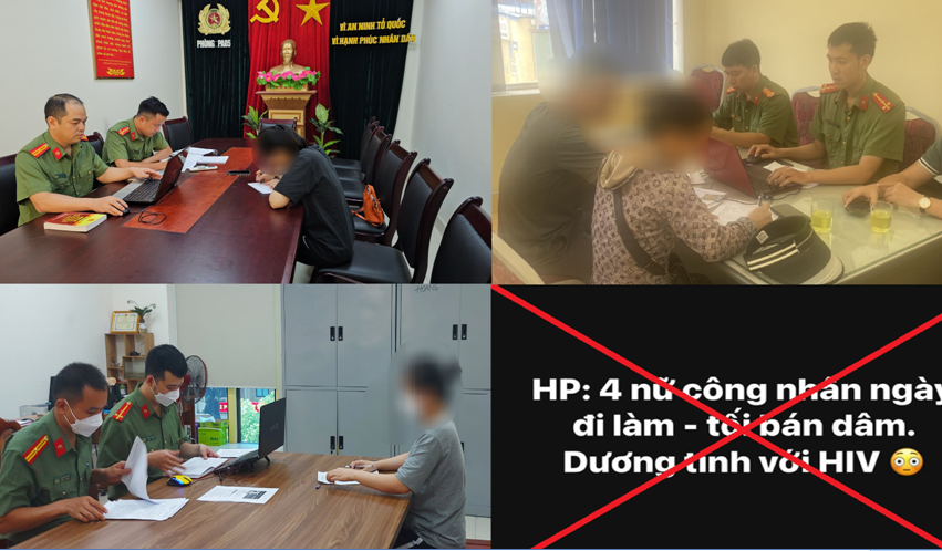 Xử lý 4 cá nhân đăng tải, chia sẻ thông tin sai sự thật về Công ty TNHH LG Display Việt Nam