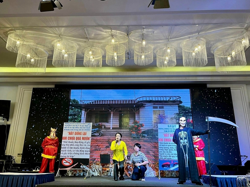 Hội Phụ nữ Việt Nam với “Gia đình có sức khỏe - Không khói thuốc”