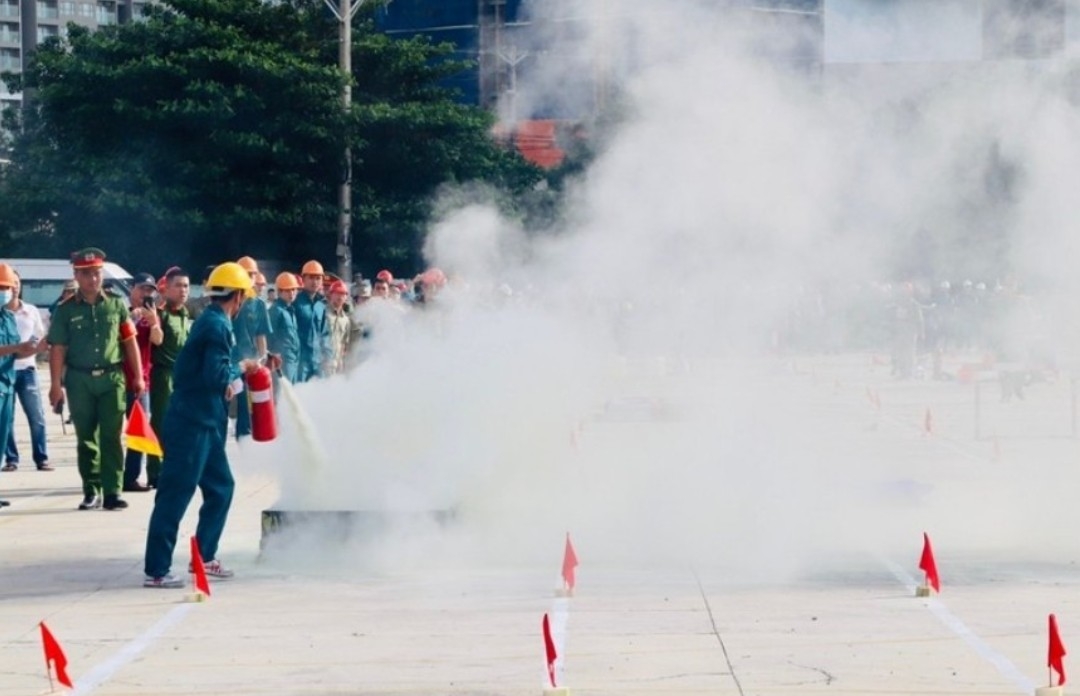 Hội thi thể thao chữa cháy, cứu nạn, cứu hộ TP Vũng Tàu năm 2023