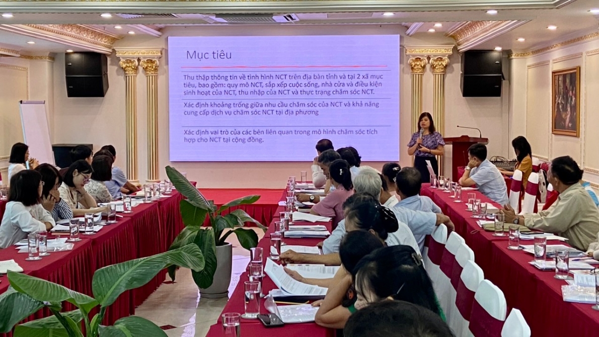 Khởi động mô hình điểm chăm sóc tích hợp dành cho NCT tại cộng đồng
