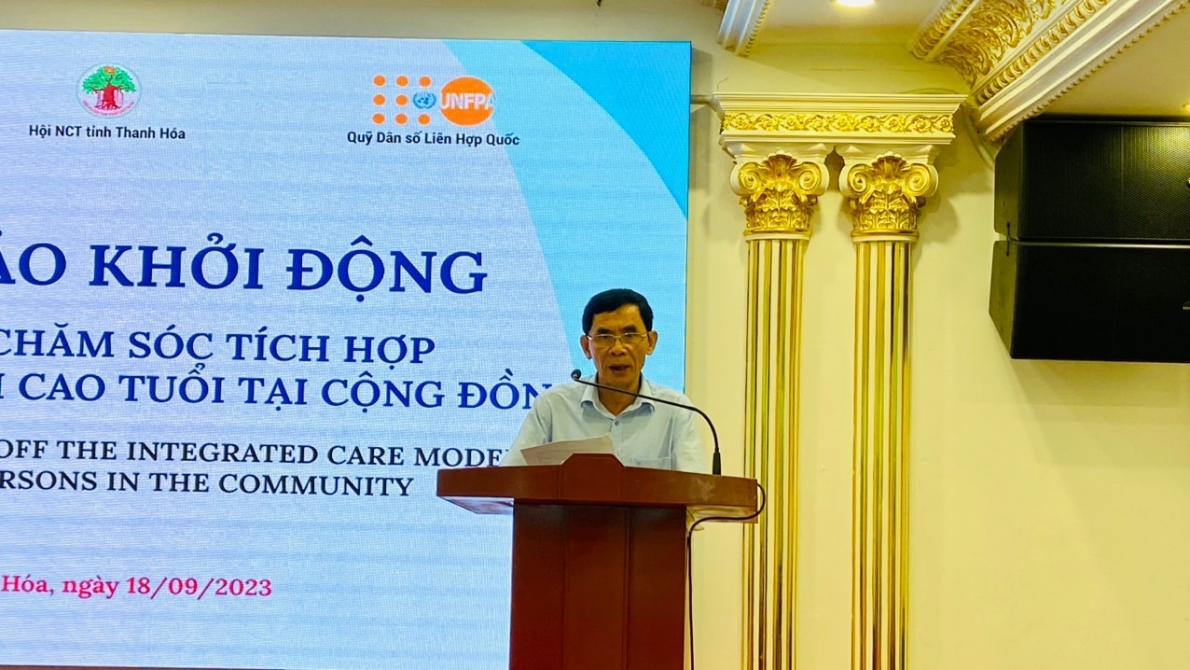 Khởi động mô hình điểm chăm sóc tích hợp dành cho NCT tại cộng đồng