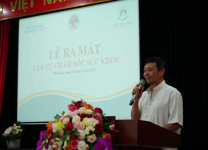 Ra mắt CLB tự chăm sóc sức khỏe người cao tuổi