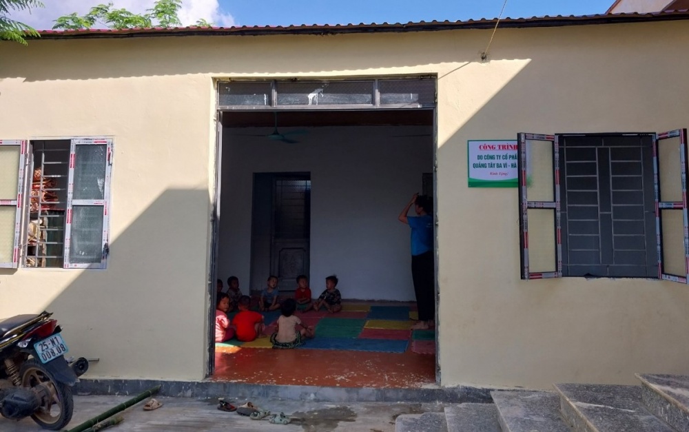 Món quà ý nghĩa dành cho học sinh mầm non nơi biên giới