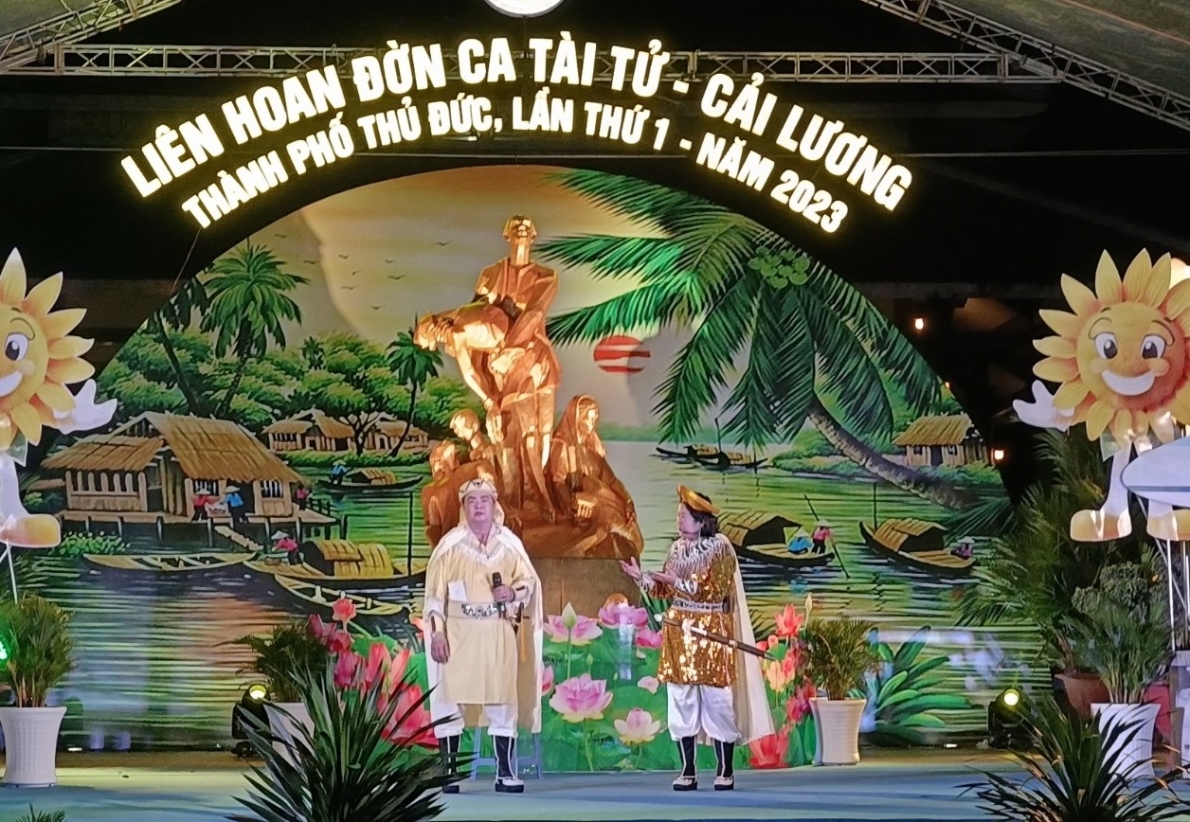 TP Thủ Đức, TP Hồ Chí Minh: Khai mạc Liên hoan Đờn ca tài tử - Cải lương lần thứ 1 năm 2023