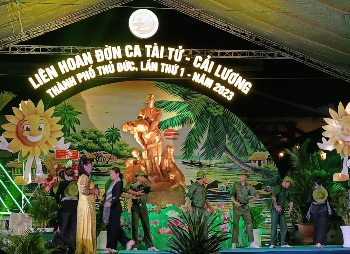 TP Thủ Đức, TP Hồ Chí Minh: Khai mạc Liên hoan Đờn ca tài tử - Cải lương lần thứ 1 năm 2023