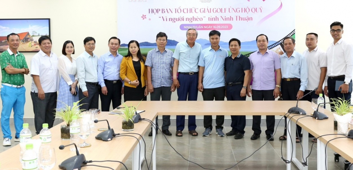 Tỉnh Ninh Thuận: Tổ chức giải golf gây Quỹ ủng hộ người nghèo