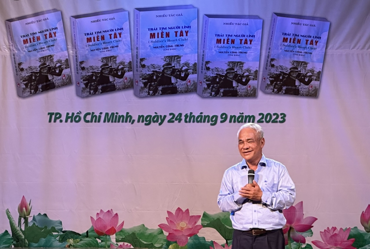 Ra mắt cuốn sách và CLB cùng tên “Trái tim người lính miền Tây