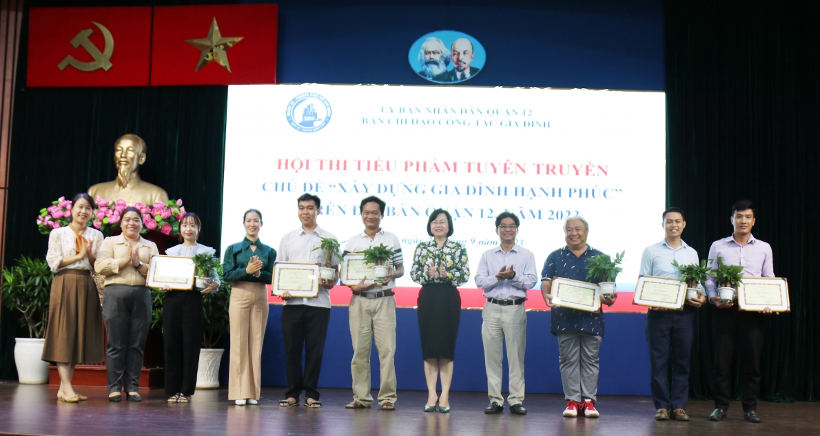 Quận 12, TP Hồ Chí Minh: Chung kết Hội thi tiểu phẩm tuyên truyền 