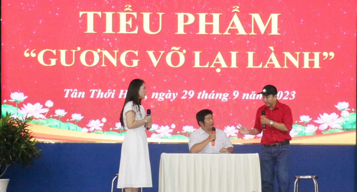 Quận 12, TP Hồ Chí Minh: Chung kết Hội thi tiểu phẩm tuyên truyền 