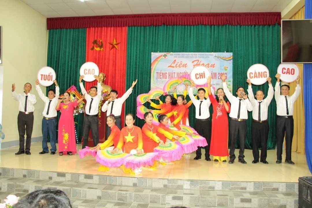 Liên hoan tiếng hát NCT xã Thanh Liên năm 2023