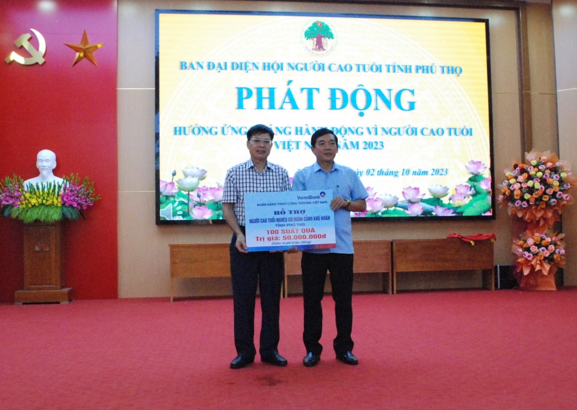Phú Thọ: Phát động Tháng hành động vì người cao tuổi