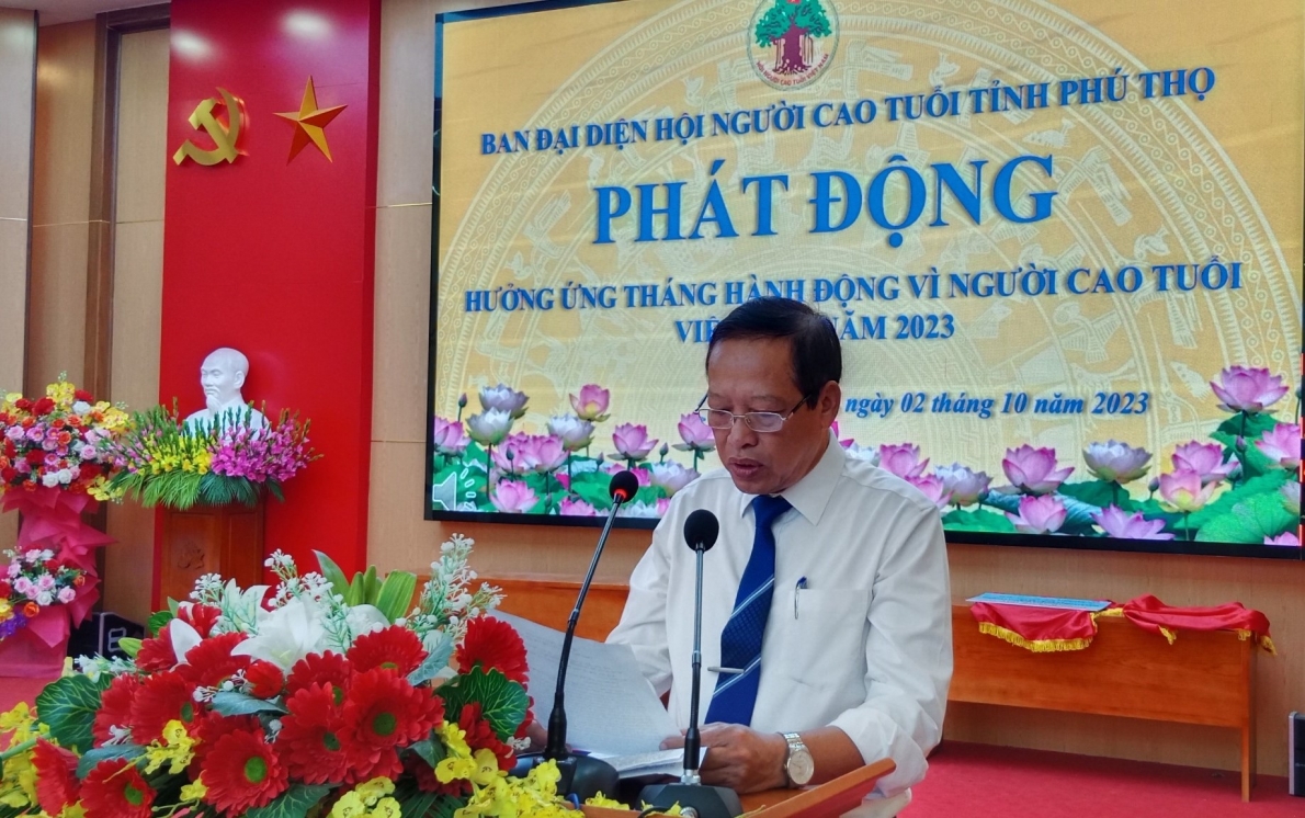 Phú Thọ: Phát động Tháng hành động vì người cao tuổi