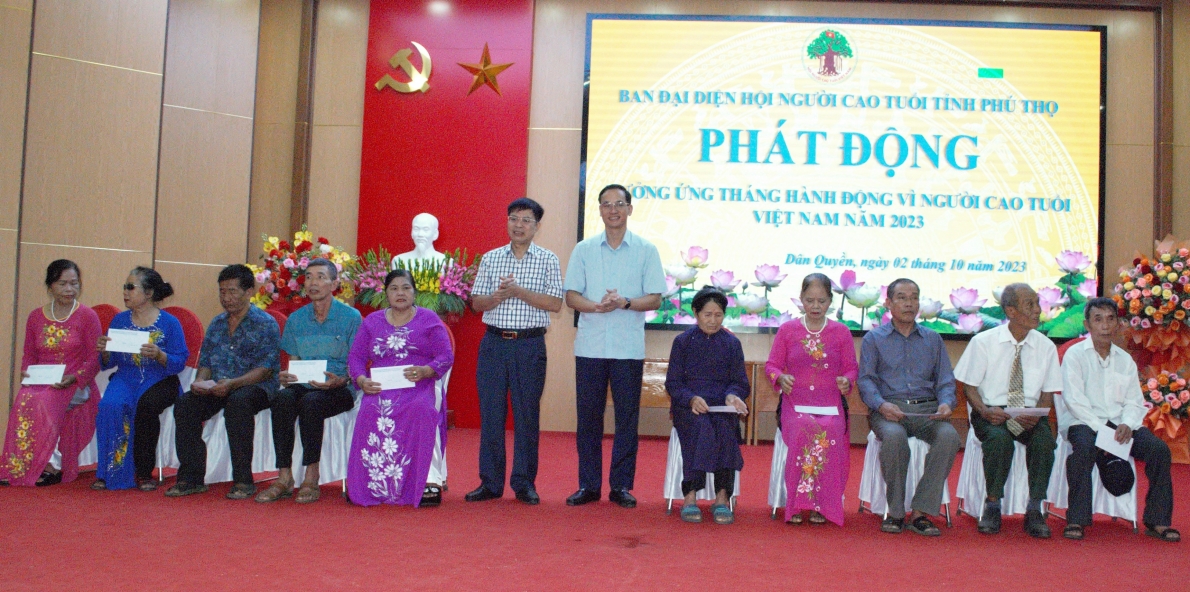 Phú Thọ: Phát động Tháng hành động vì người cao tuổi