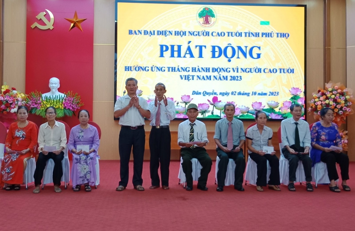 Phú Thọ: Phát động Tháng hành động vì người cao tuổi