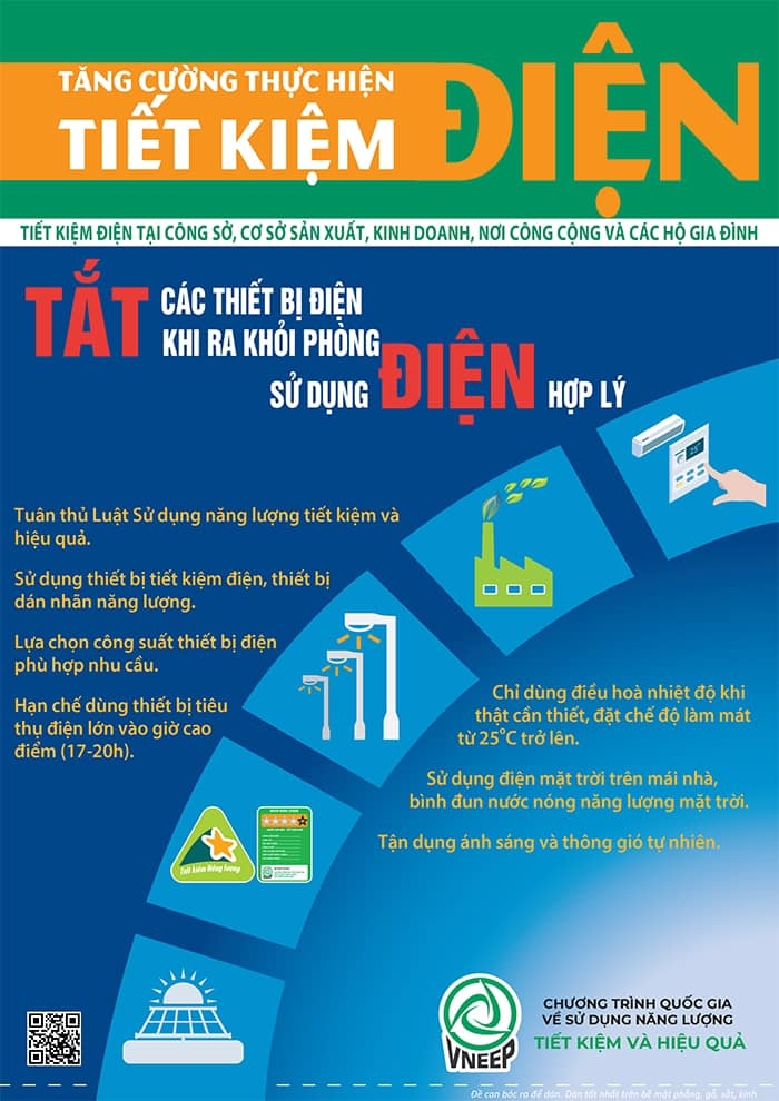 Sử dụng điện an toàn, tiết kiệm và hiệu quả
