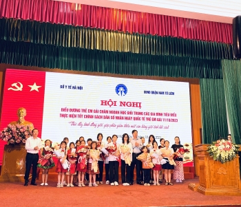 Quận Nam Từ Liên, TP Hà Nội: Biểu dương 100 trẻ em gái chăm ngoan, học giỏi