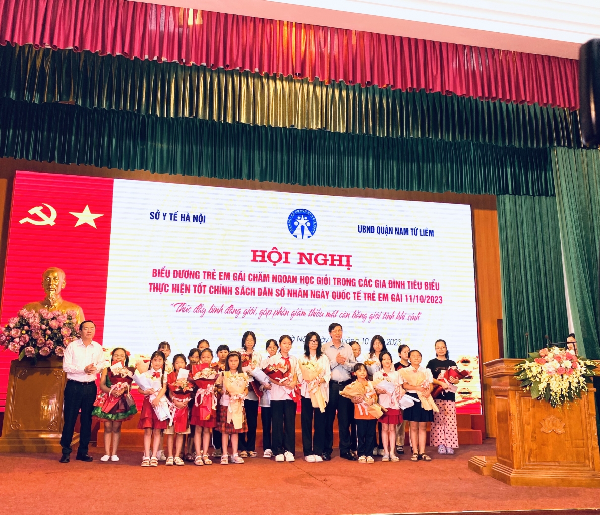 Quận Nam Từ Liêm, TP Hà Nội: Biểu dương 100 trẻ em gái chăm ngoan, học giỏi