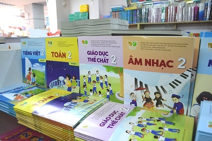 Sách giáo khoa chương trình giáo dục phổ thông mới. (Ảnh minh hoạ)