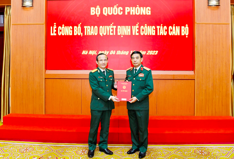 Đại tá Lê Hữu Song được bổ nhiệm làm Giám đốc Bệnh viện Trung ương Quân đội 108