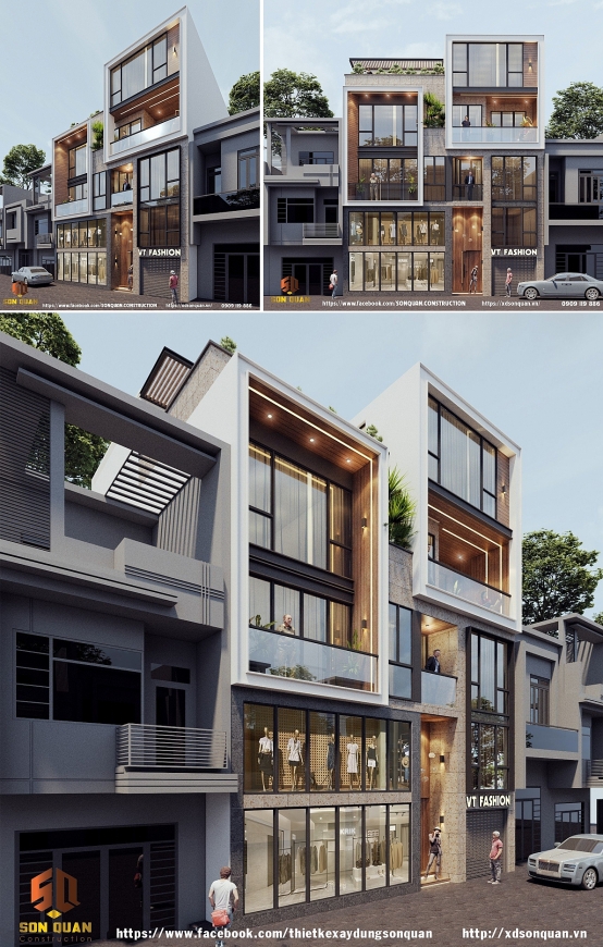 Thiết kế, thi công kết hợp kinh doanh nhà ở Phú Nhuận, TP HCM