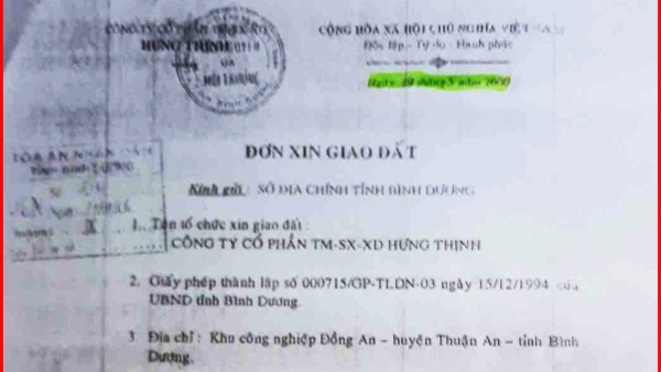 Nhiều bất thường trong việc giao đất