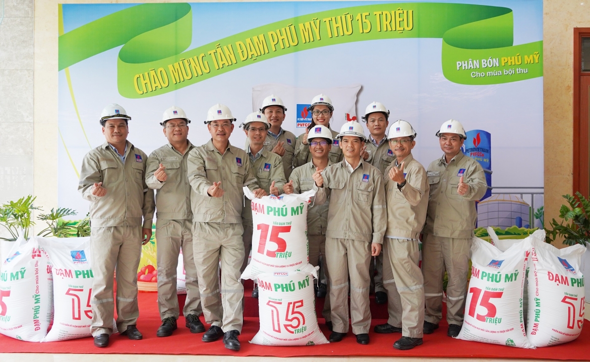 Nhà máy đạm Phú Mỹ: 20 năm sản xuất ra 15 triệu tấn đạm