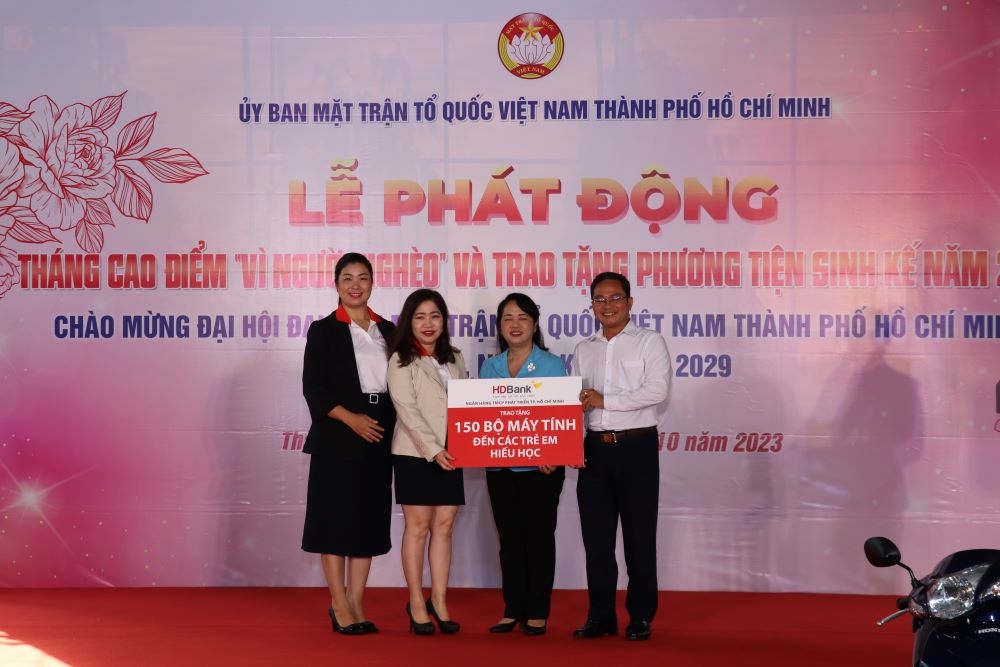 TP. Hồ Chí Minh: Hưởng ứng Tháng cao điểm “Vì người nghèo” năm 2023
