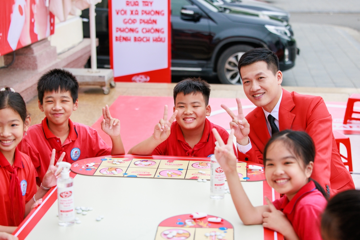 Nâng cao nhận thức về việc rửa tay với xà phòng, vì một Việt Nam khỏe mạnh