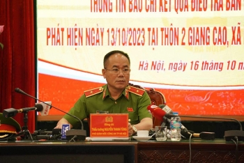 Công an Hà Nội họp báo thông tin vụ giết người phân xác, phi tang trên sông Hồng